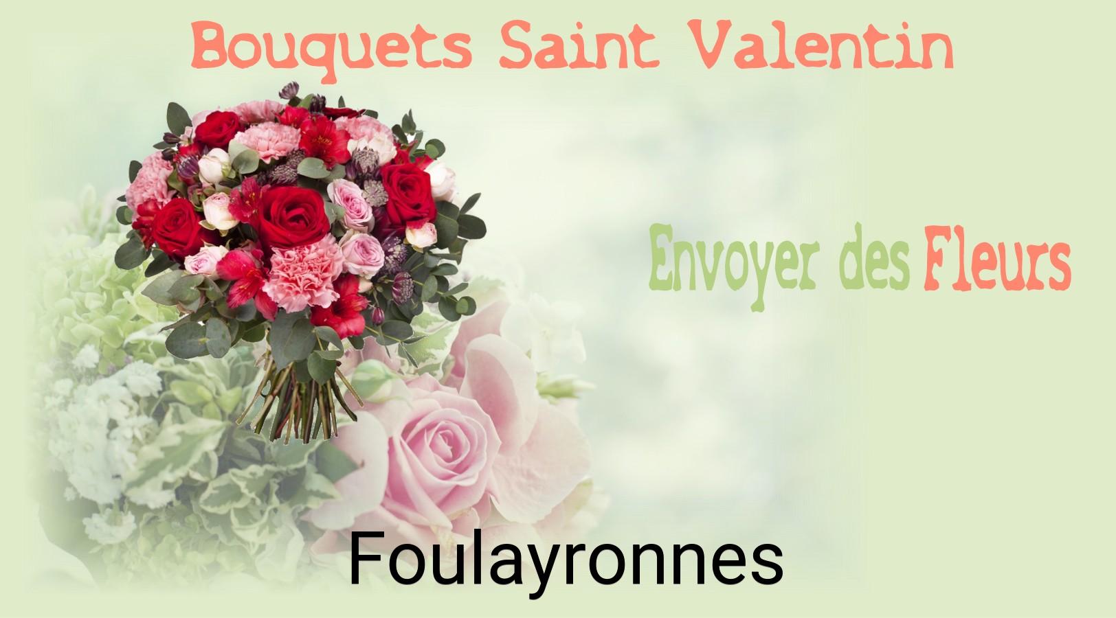 Roses de Saint-Valentin livrées à Foulayronnes